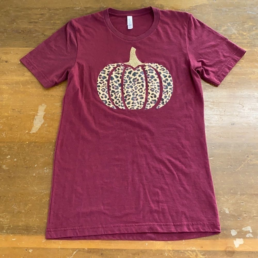 Fall Thanksgiving Pumpkin Shirt Sz Small